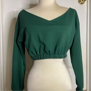 SHEIN cropped sweatshirt